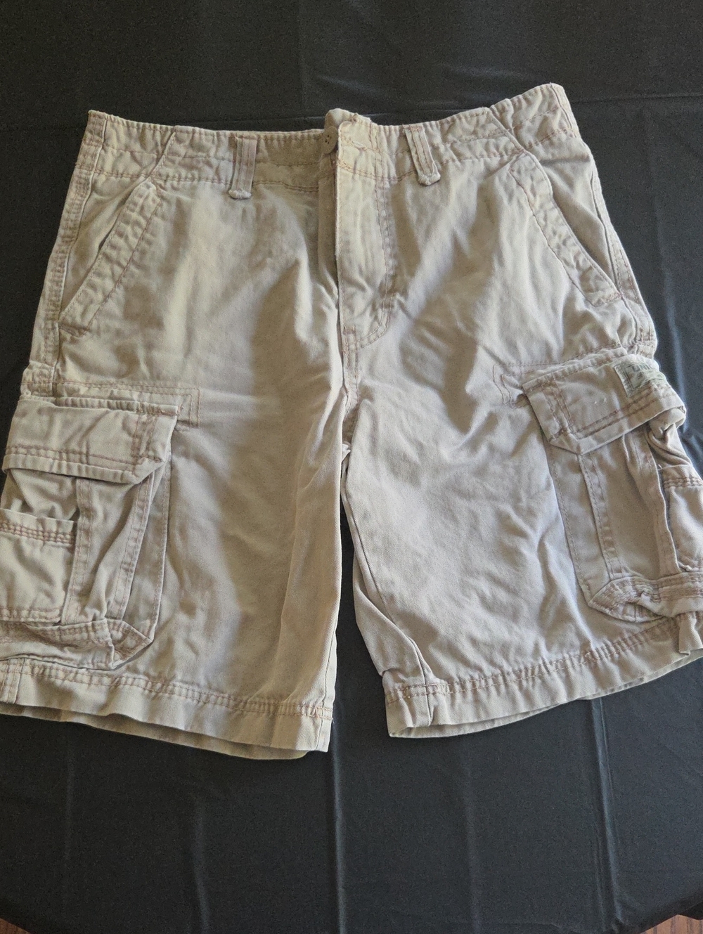 Men's Cargo Shorts - Khaki Casual Utility